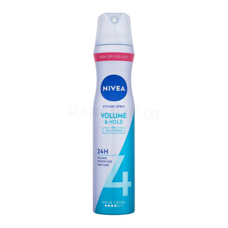 Nivea Volume &amp; Strength Лак за коса за жени 250 ml