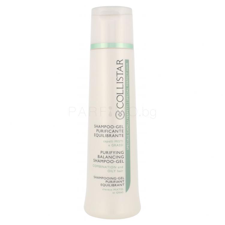 Collistar Purifying Balancing Shampoo-Gel Шампоан за жени 250 ml