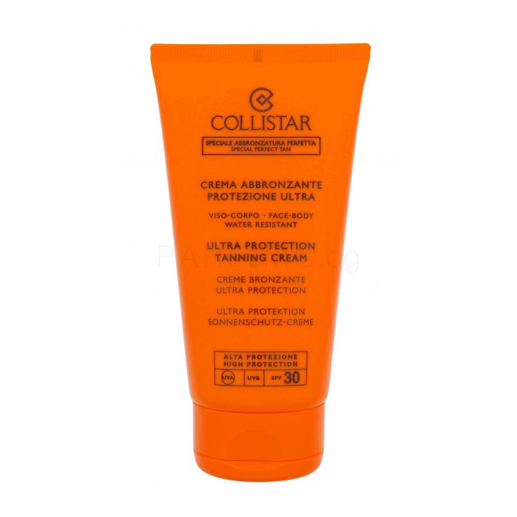 Collistar Special Perfect Tan Ultra Protection Tanning Cream SPF30 Слънцезащитна козметика за тяло за жени 150 ml
