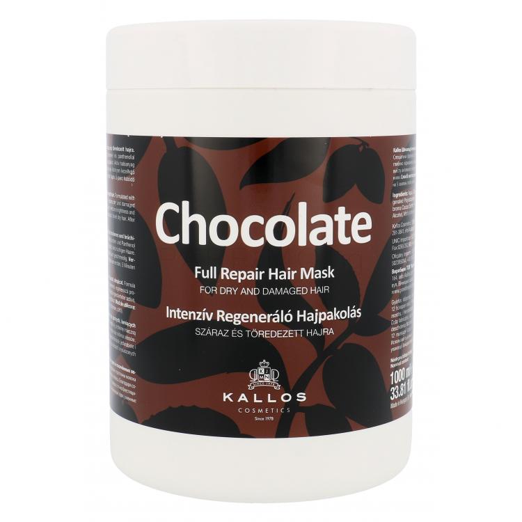 Kallos Cosmetics Chocolate Маска за коса за жени 1000 ml