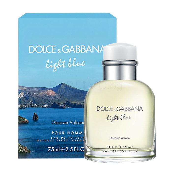 Dolce&amp;Gabbana Light Blue Discover Vulcano Pour Homme Eau de Toilette за мъже 125 ml ТЕСТЕР