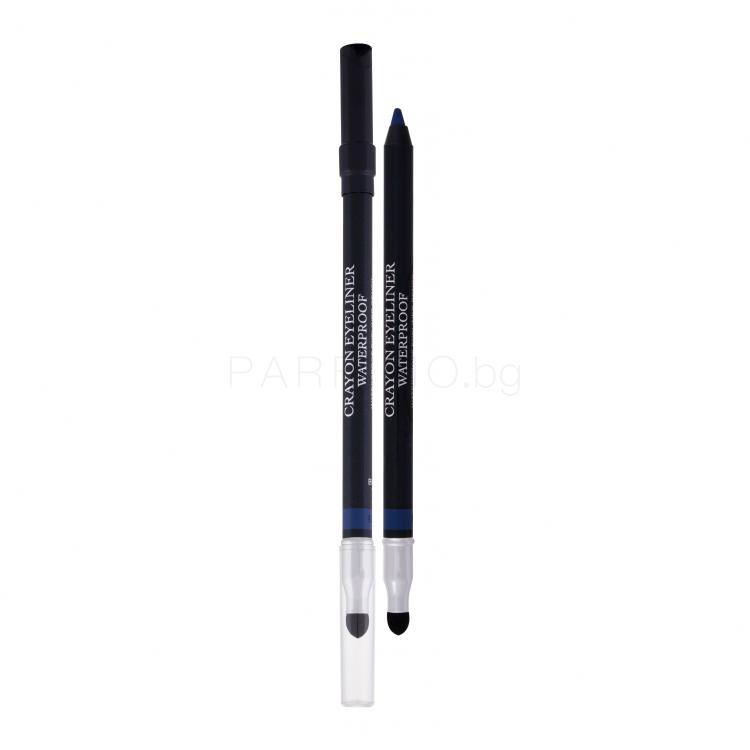 Christian Dior Eyeliner With Blending Tip And Sharpener Молив за очи за жени 1,2 гр Нюанс 254 Captivating Blue