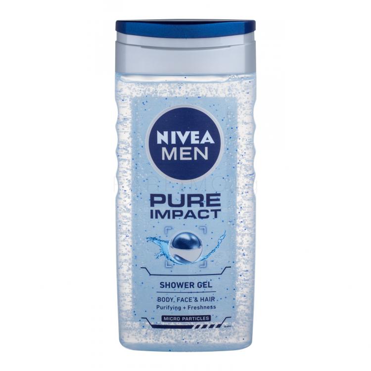 Nivea Men Pure Impact Душ гел за мъже 250 ml