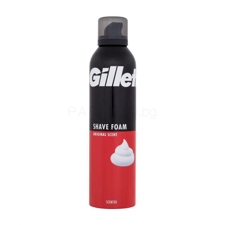 Gillette Shave Foam Original Scent Пяна за бръснене за мъже 300 ml