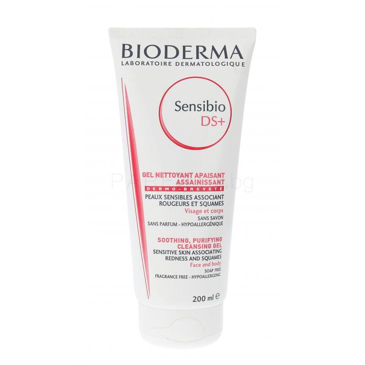 BIODERMA Sensibio DS+ Cleansing Gel Почистващ гел за жени 200 ml