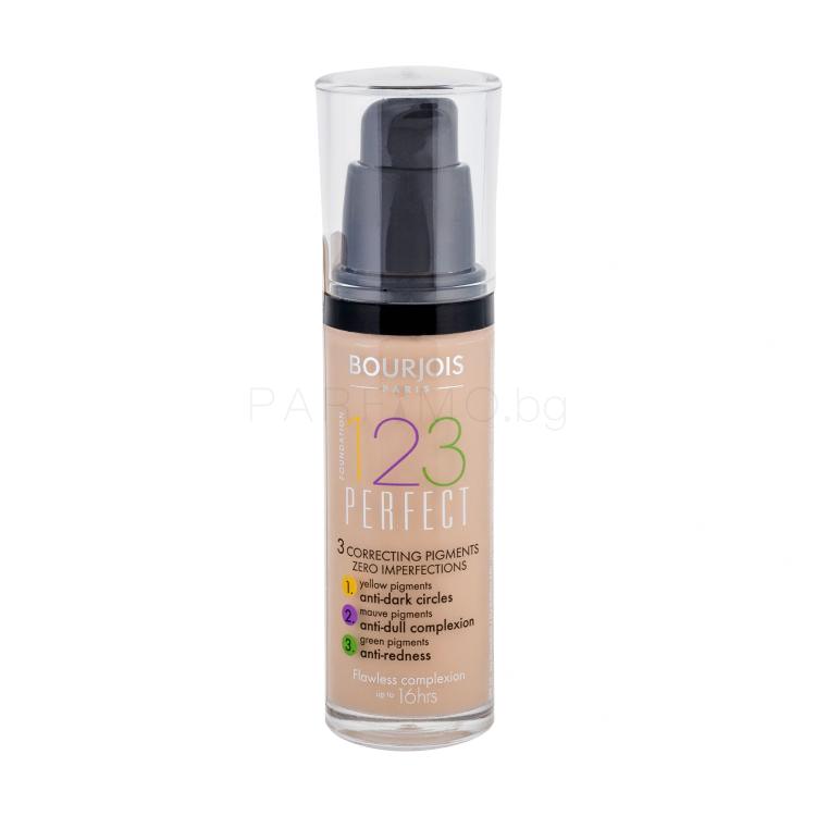 BOURJOIS Paris 123 Perfect Фон дьо тен за жени 30 ml Нюанс 51 Light Vanilla
