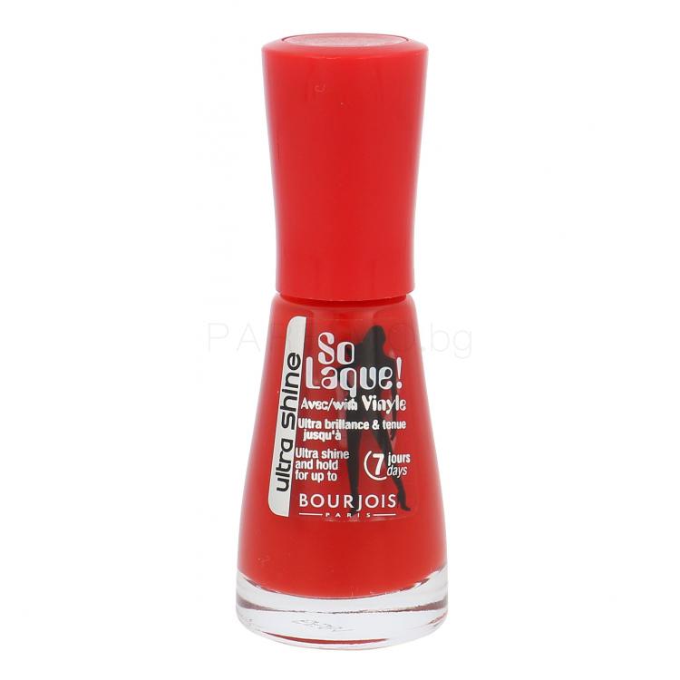 BOURJOIS Paris So Laque Ultra Shine Лак за нокти за жени 10 ml Нюанс 25 Rouge Casino