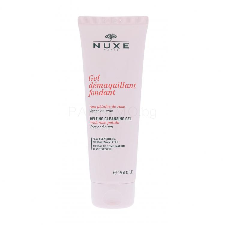NUXE Rose Petals Cleanser Почистващ гел за жени 125 ml