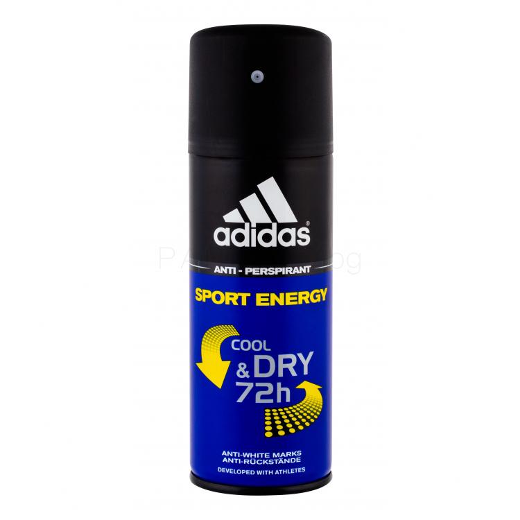 Adidas Sport Energy Cool &amp; Dry 72h Антиперспирант за мъже 150 ml