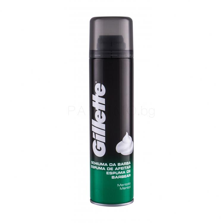 Gillette Shave Foam Menthol Пяна за бръснене за мъже 300 ml