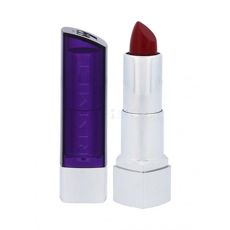 Rimmel London Moisture Renew Червило за жени 4 g Нюанс 500 Diva Red