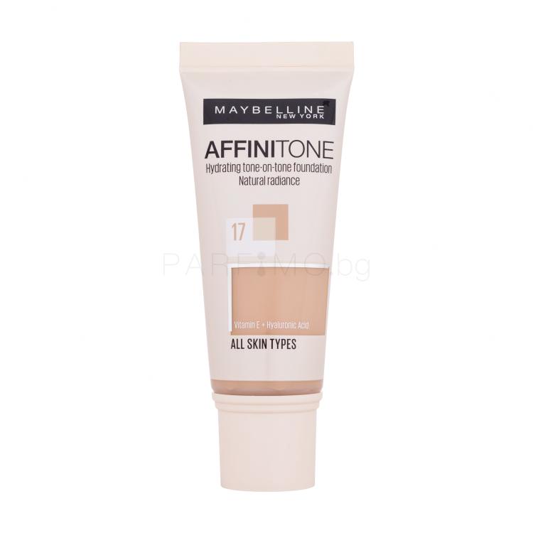 Maybelline Affinitone Фон дьо тен за жени 30 ml Нюанс 17 Rose Beige