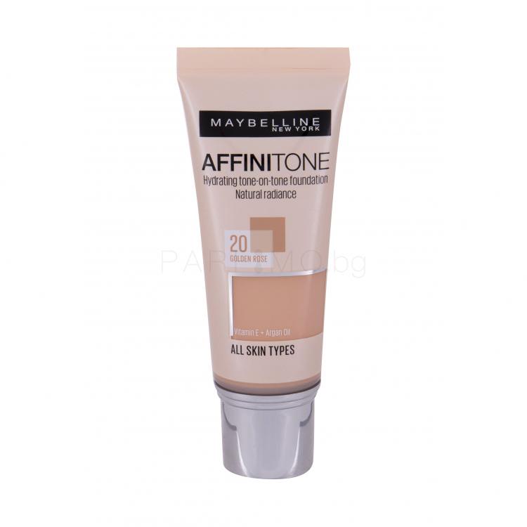 Maybelline Affinitone Фон дьо тен за жени 30 ml Нюанс 20 Golden Rose