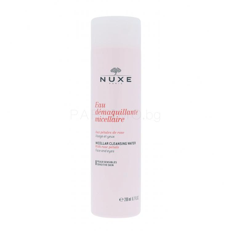 NUXE Rose Petals Cleanser Мицеларна вода за жени 200 ml