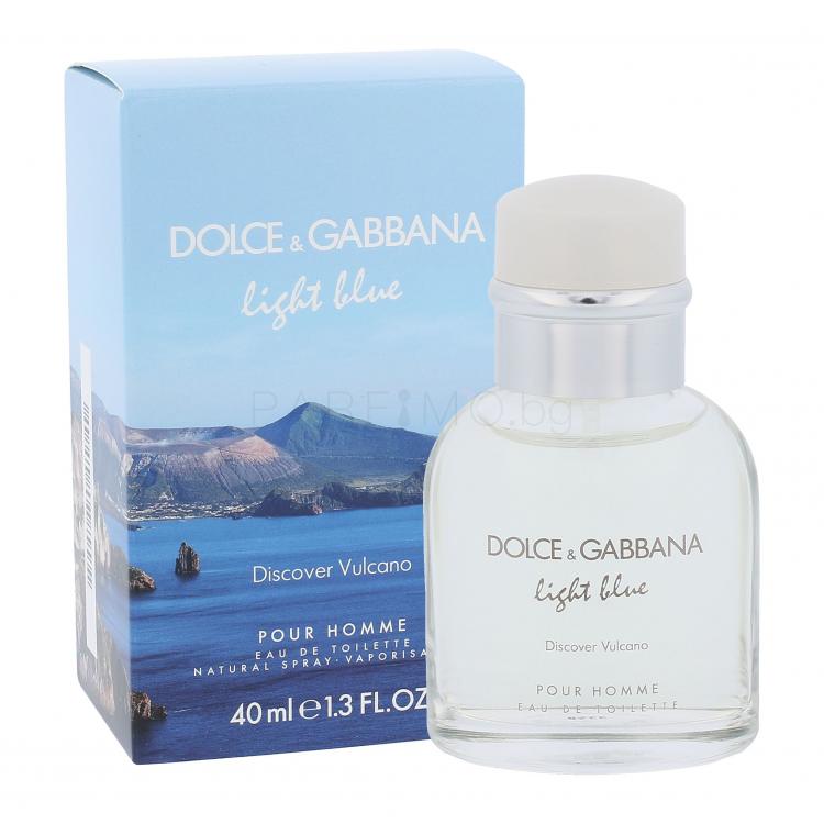 Dolce&amp;Gabbana Light Blue Discover Vulcano Pour Homme Eau de Toilette за мъже 40 ml