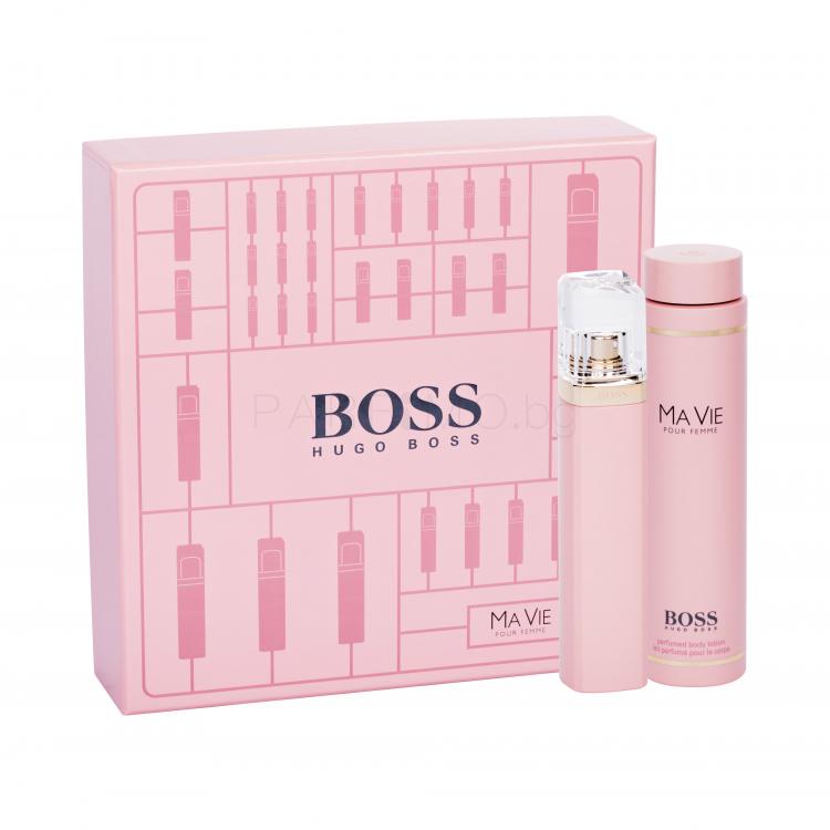 HUGO BOSS Boss Ma Vie Подаръчен комплект EDP 75 ml + лосион за тяло 200 ml