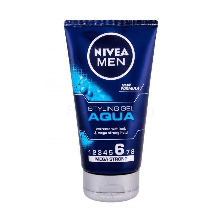 Nivea Men Aqua Гел за коса за мъже 150 ml