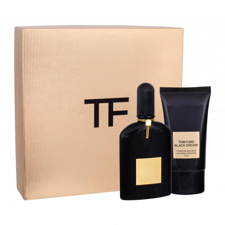 TOM FORD Black Orchid Подаръчен комплект EDP 50ml + 75ml хидратираща емулсия