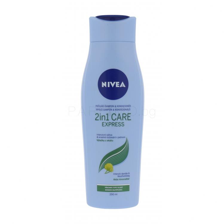 Nivea 2in1 Express Шампоан за жени 250 ml