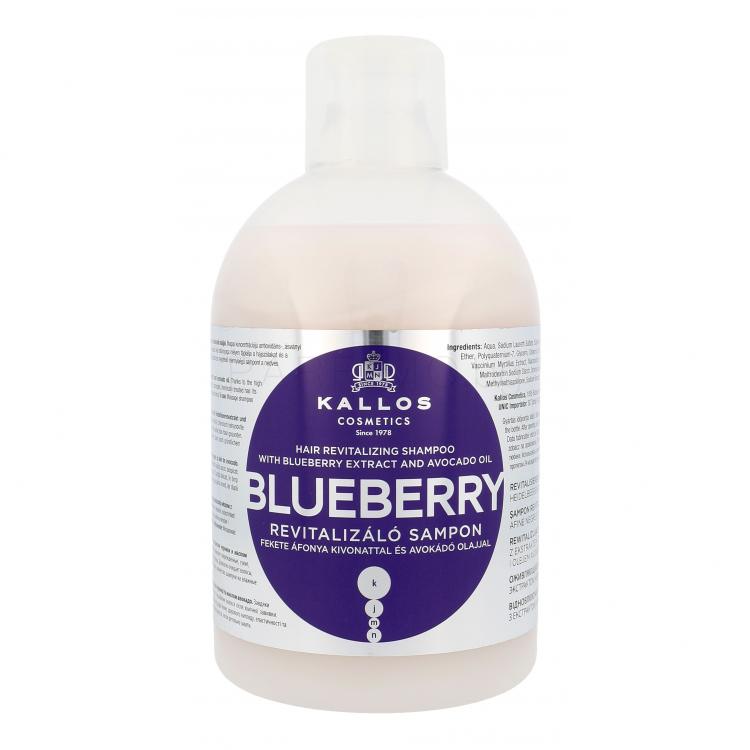 Kallos Cosmetics Blueberry Шампоан за жени 1000 ml
