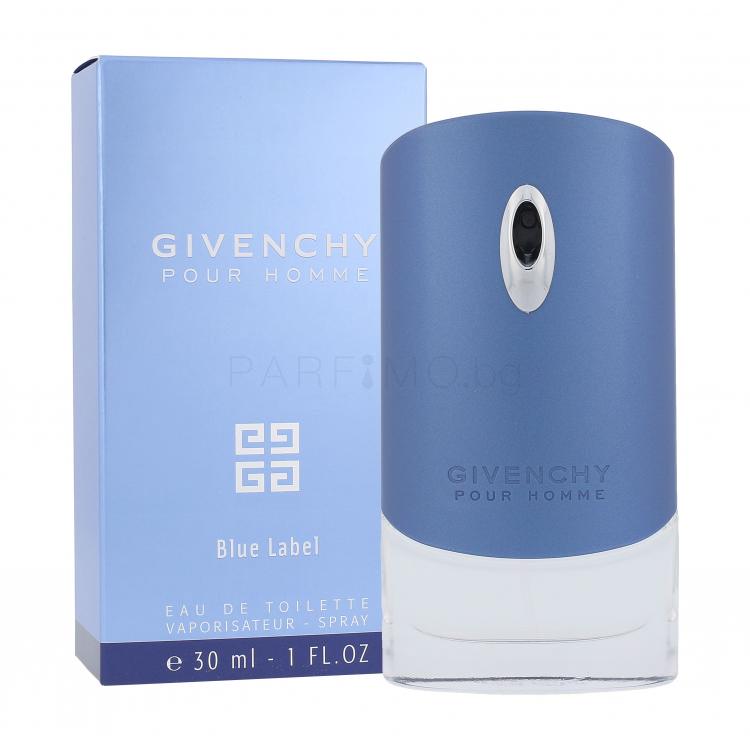 Givenchy Pour Homme Blue Label Eau de Toilette за мъже 30 ml