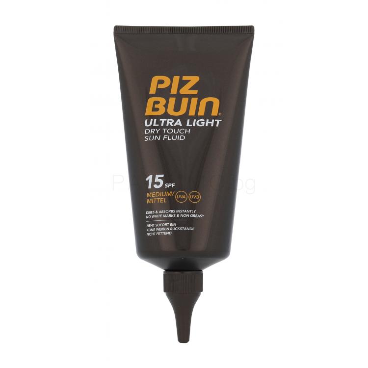 PIZ BUIN Ultra Light Dry Touch Sun Fluid SPF15 Слънцезащитна козметика за тяло 150 ml