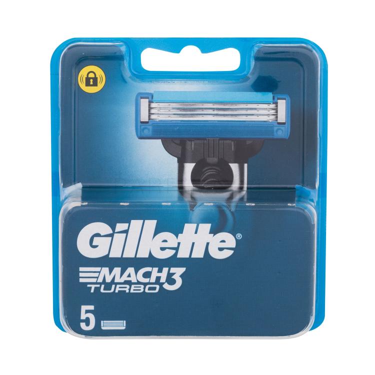 Gillette Mach3 Turbo Резервни ножчета за мъже Комплект