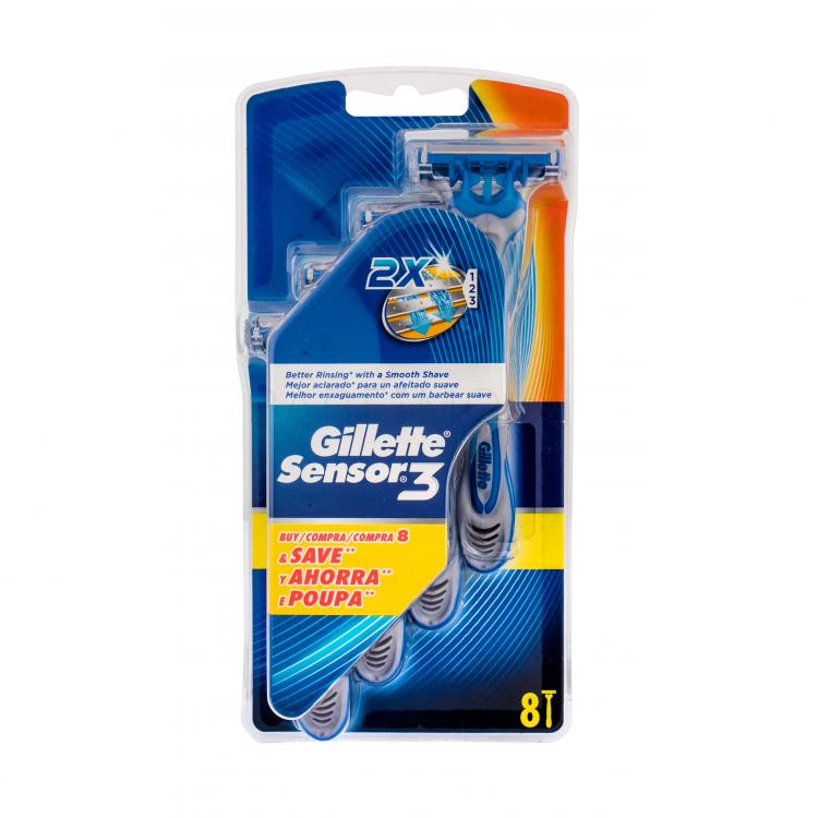 Gillette Sensor3 Самобръсначка за мъже 8 бр