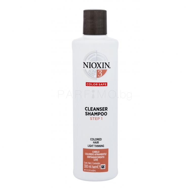 Nioxin System 3 Color Safe Cleanser Шампоан за жени 300 ml