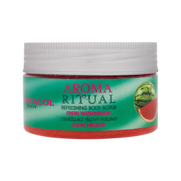 Dermacol Aroma Ritual Fresh Watermelon Ексфолиант за тяло за жени 200 гр