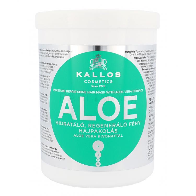 Kallos Cosmetics Aloe Vera Маска за коса за жени 1000 ml
