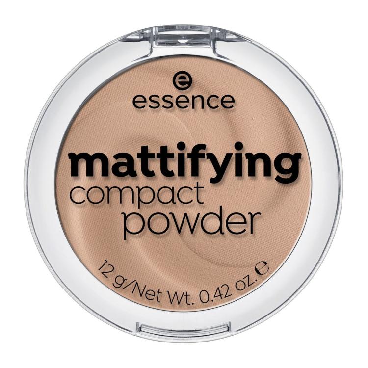 Essence Mattifying Compact Powder Пудра за жени 12 гр Нюанс 02 Soft Beige