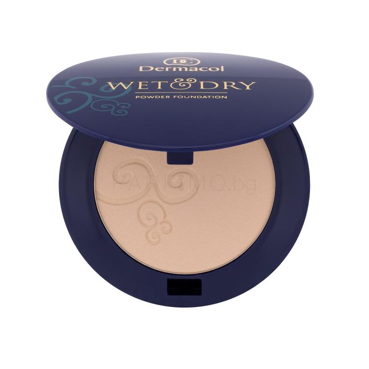 Dermacol Wet &amp; Dry Powder Foundation Фон дьо тен за жени 6 g Нюанс 04