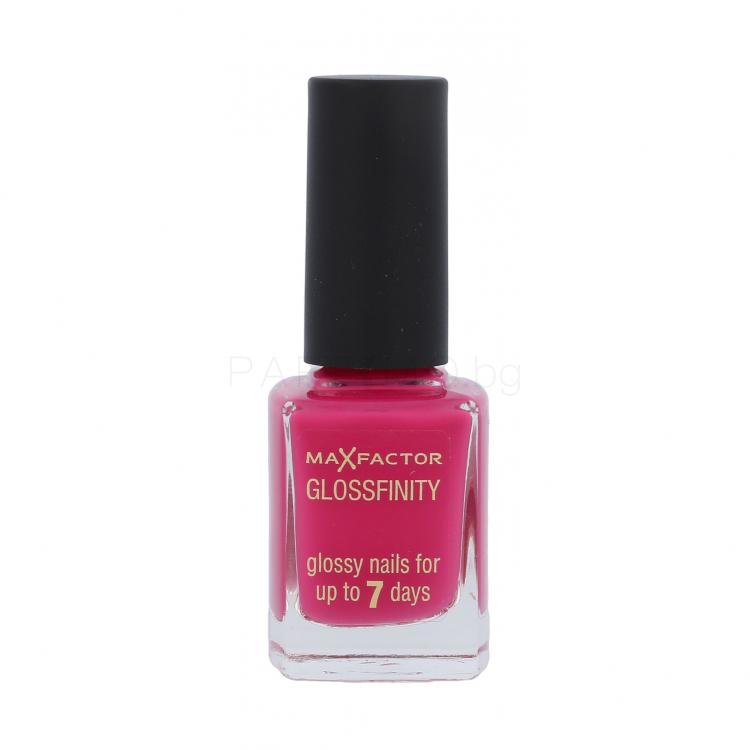 Max Factor Glossfinity Лак за нокти за жени 11 ml Нюанс 120 Disco Pink