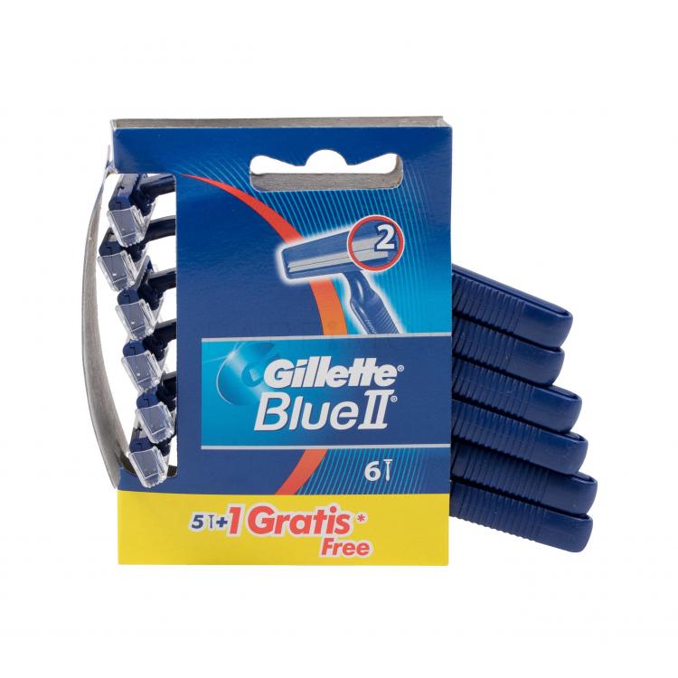 Gillette Blue II Самобръсначка за мъже 6 бр