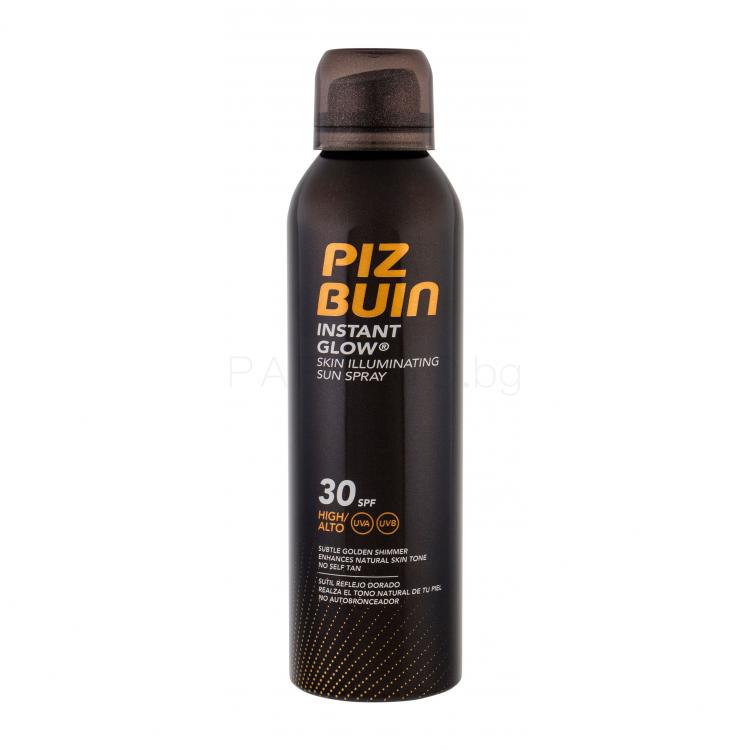 PIZ BUIN Instant Glow Spray SPF30 Слънцезащитна козметика за тяло за жени 150 ml