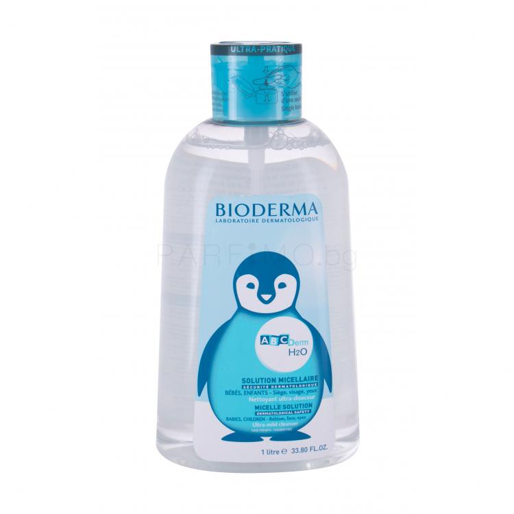 BIODERMA ABCDerm H2O Micellar Water Мицеларна вода за деца 1000 ml