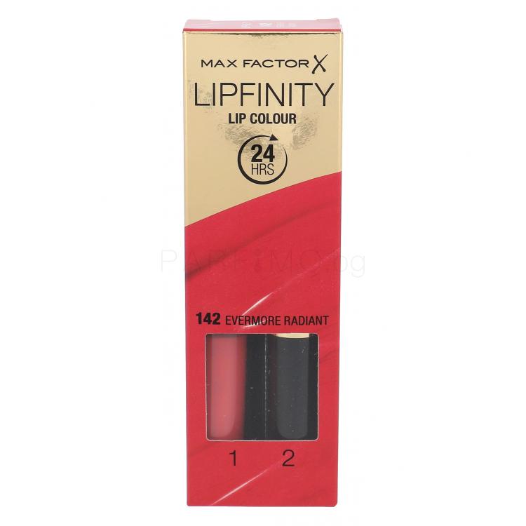 Max Factor Lipfinity Lip Colour Червило за жени 4,2 гр Нюанс 142 Evermore Radiant