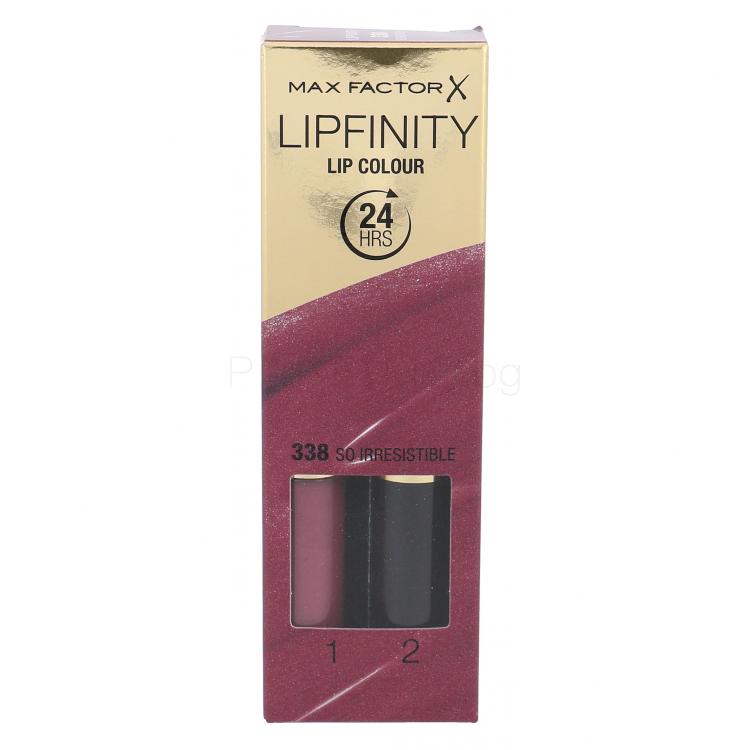 Max Factor Lipfinity Lip Colour Червило за жени 4,2 гр Нюанс 338 So Irresistible