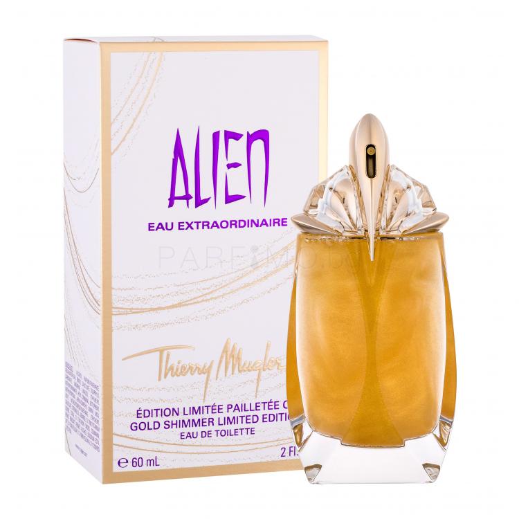 Mugler Alien Eau Extraordinaire Gold Shimmer Limited Edition Eau de Toilette за жени 60 ml