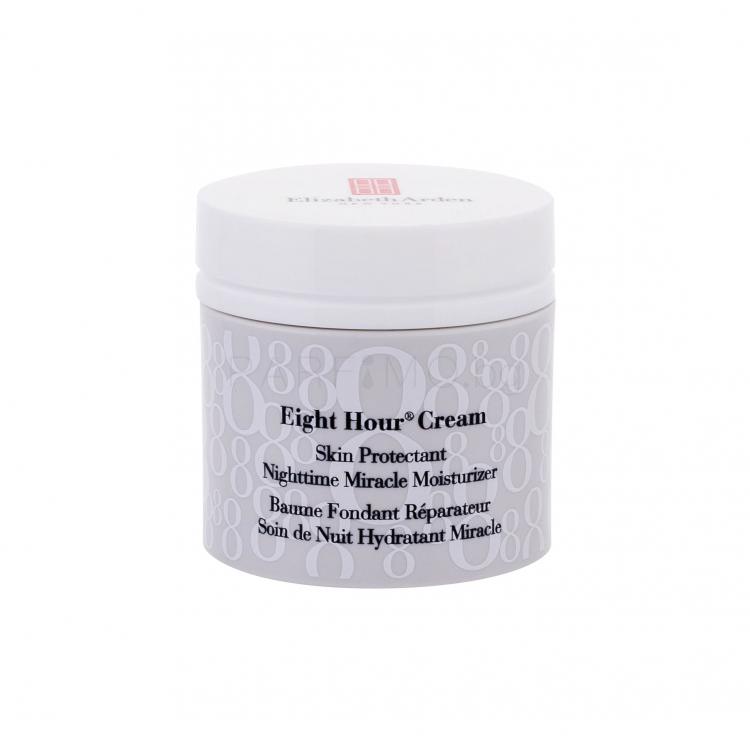 Elizabeth Arden Eight Hour Cream Nighttime Miracle Moisturizer Нощен крем за лице за жени 50 ml