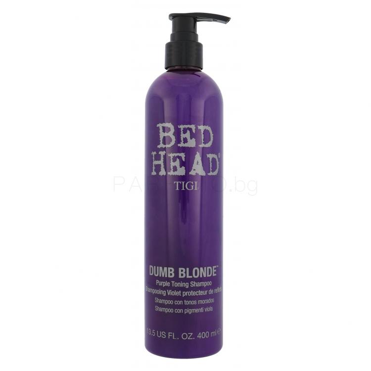 Tigi Bed Head Dumb Blonde Purple Toning Шампоан за жени 400 ml