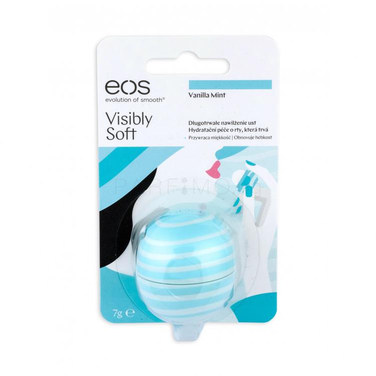 EOS Visibly Soft Балсам за устни за жени 7 гр Нюанс Vanilla Mint