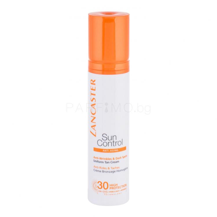 Lancaster Sun Control Anti-Aging Uniform Tan Cream SPF30 Слънцезащитен продукт за лице 50 ml