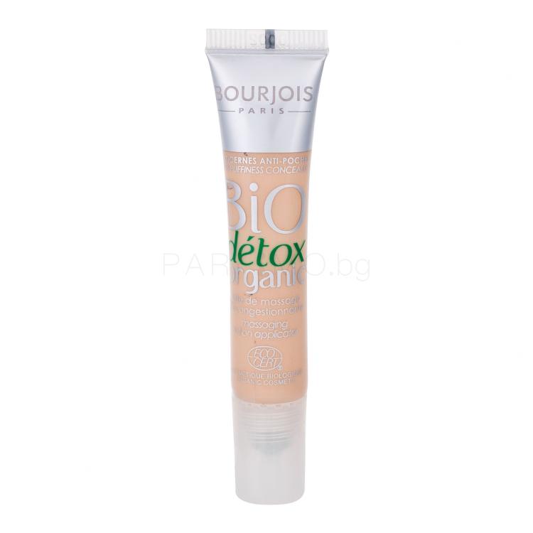 BOURJOIS Paris Bio Détox Organic Anti-Puffiness Коректор за жени 8 ml Нюанс 02 Light Medium