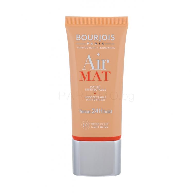 BOURJOIS Paris Air Mat SPF10 Фон дьо тен за жени 30 ml Нюанс 03 Light Beige