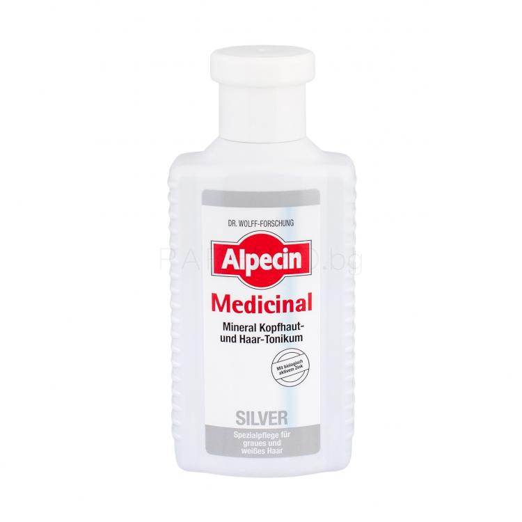Alpecin Medicinal Silver Mineral Scalp &amp; Hair Tonic Серум за коса 200 ml