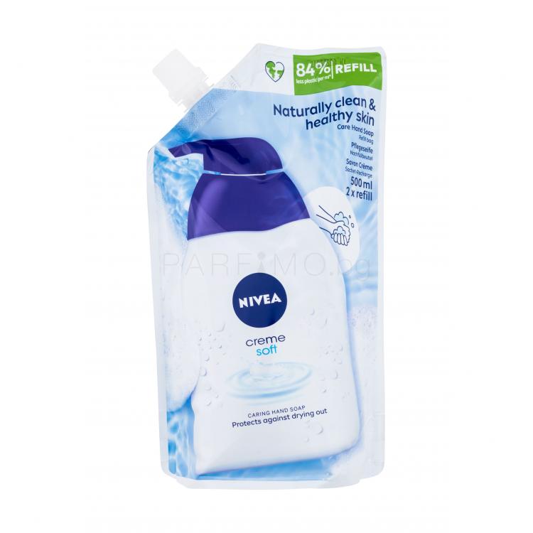 Nivea Creme Soft Care Soap Refill Течен сапун за жени 500 ml