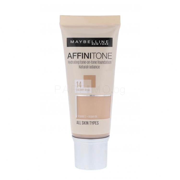 Maybelline Affinitone Фон дьо тен за жени 30 ml Нюанс 14 Creamy Beige