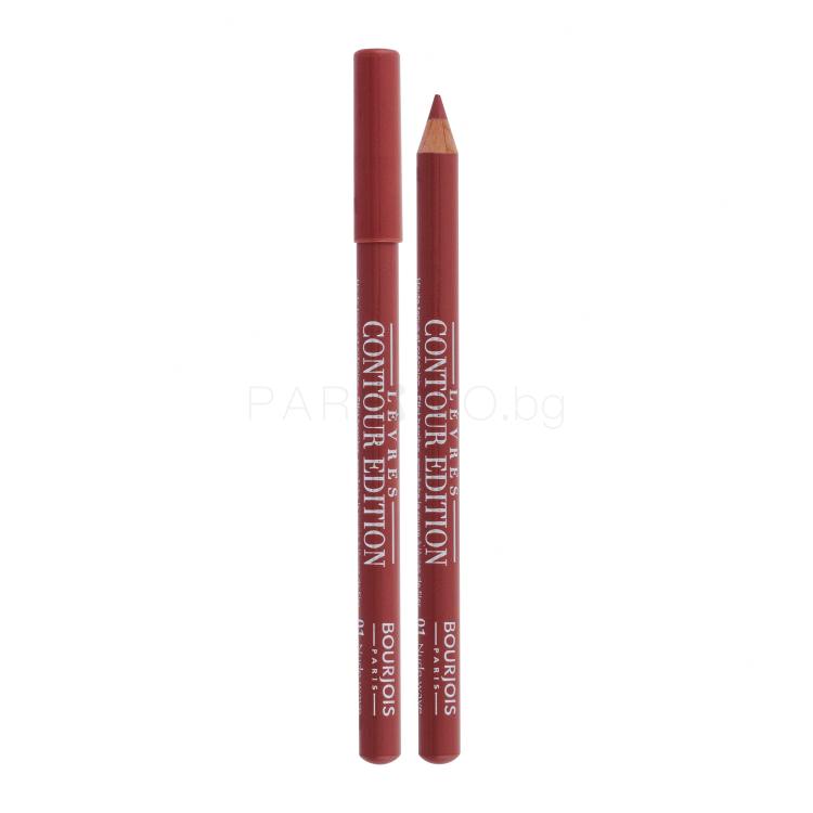 BOURJOIS Paris Contour Edition Молив за устни за жени 1,14 g Нюанс 01 Nude Wave
